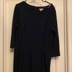 Vintage Classy silhouette dress